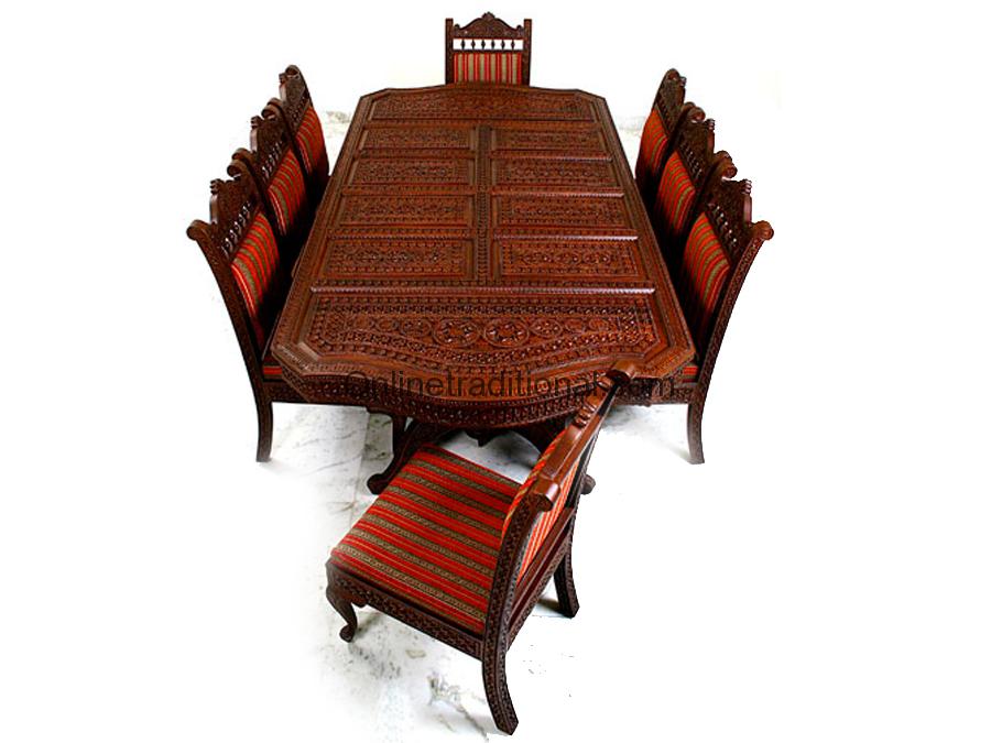Teak Dining Table | Dining Chair | Dining Room Furniture | Indian Dining Set