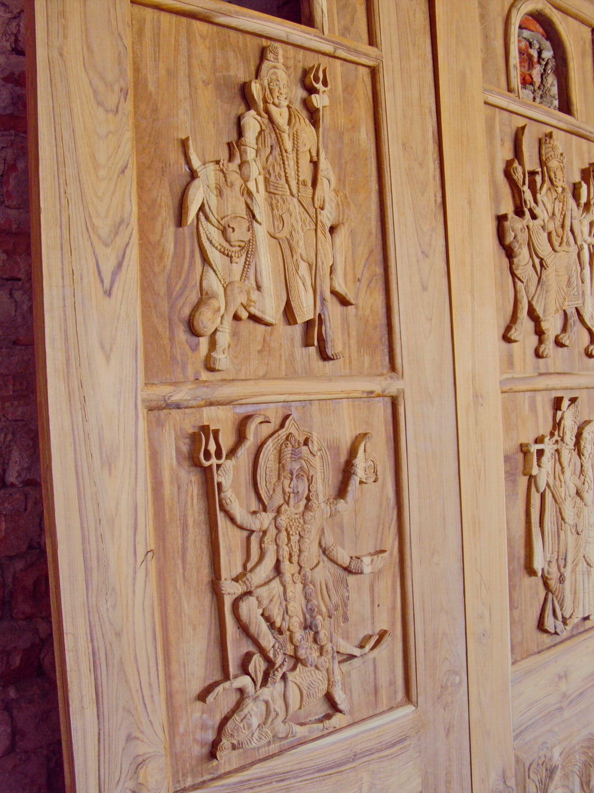Teak door 006