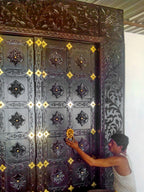 Teak door 013-The "Grand Entrance"