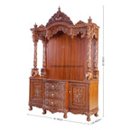 Wooden Pooja Mandir for Home
