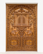 Teak door 037
