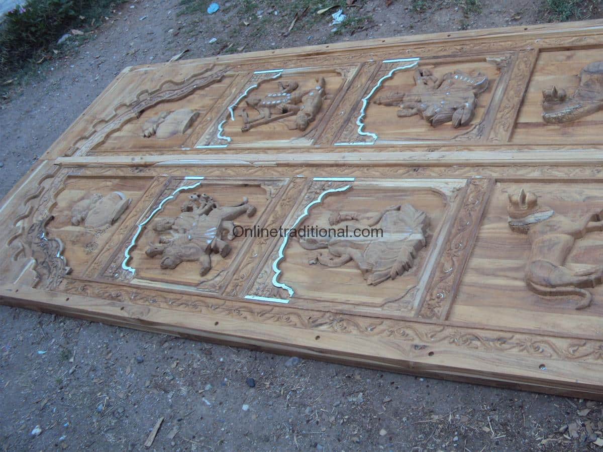 Temple Doors | Wooden Doors | Metal Doors | Silver Doors