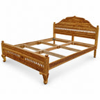 Teak carved Bed 003
