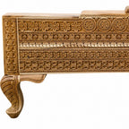 Teak carved Bed 003
