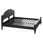 Teak carved Bed 003