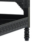 Teak carved Bed 003