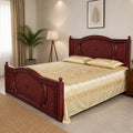 Carved Teak Bed 042