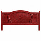 Carved Teak Bed 042