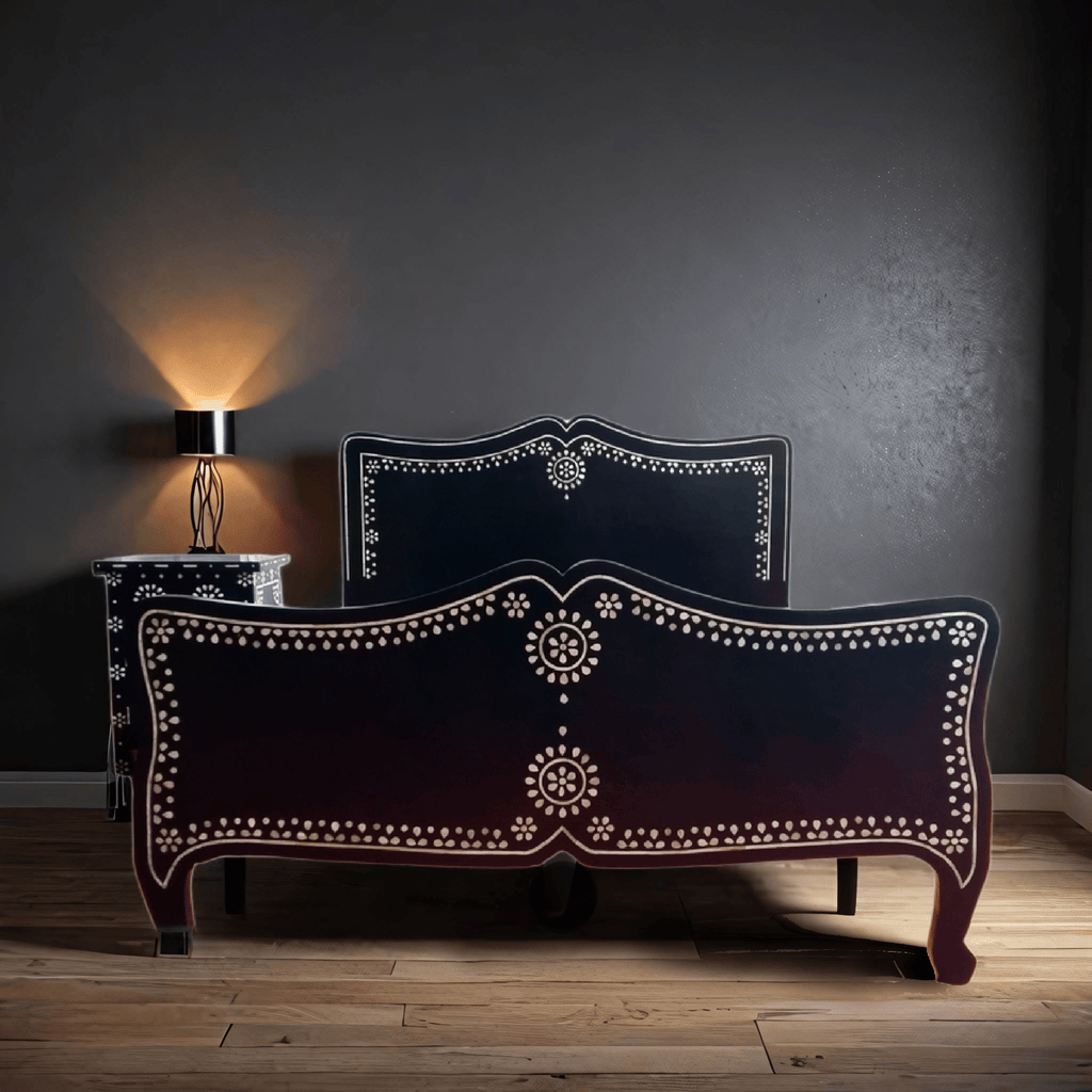 Bone inlay bed