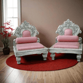 Peacock metal pitha chair