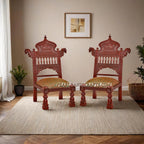 Pitha teak horse chair