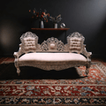Lion leg Silver sofa