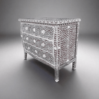 Bone inlay Chest of drawers