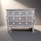 Bone inlay Chest of drawers