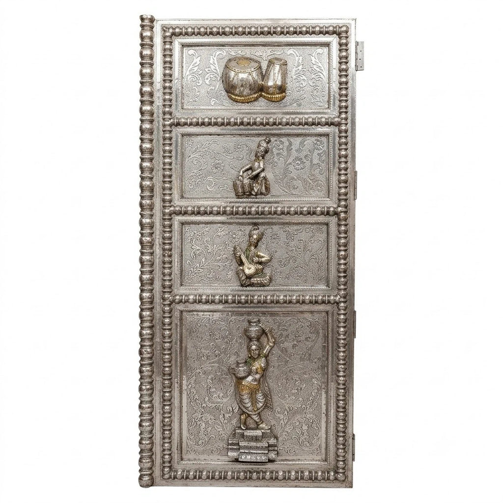 Temple Doors | Carved Teak Doors | Wooden Temple Doors | Metal Doors
