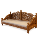 Elephant Double Pillar Teak Swing 022