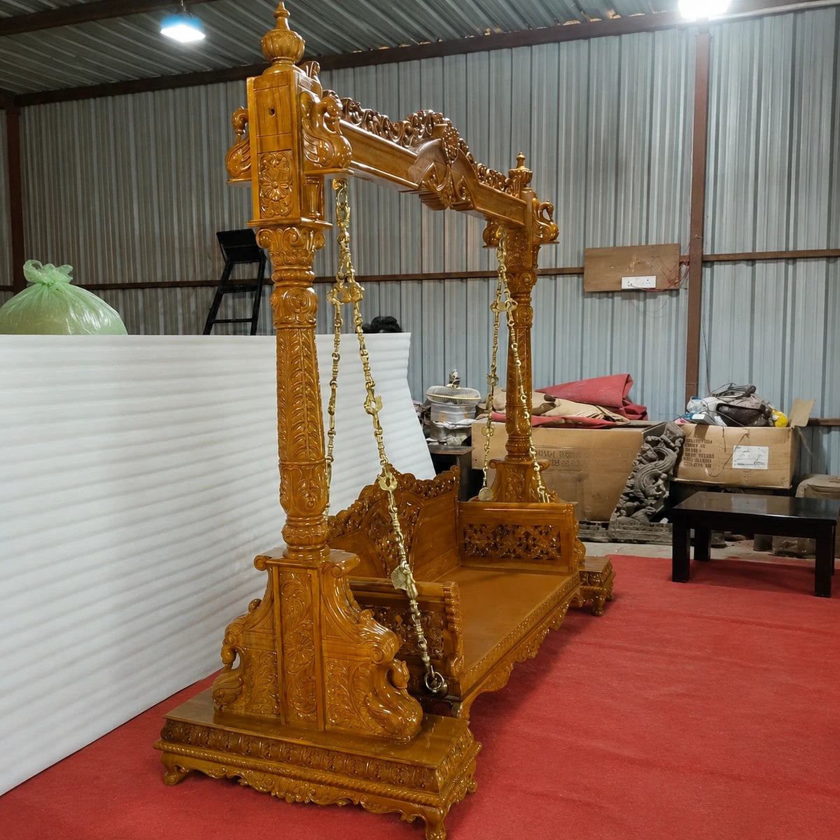 Teak swing 055