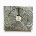 Luxury Storage Cabinet with White Metal Mounted Small