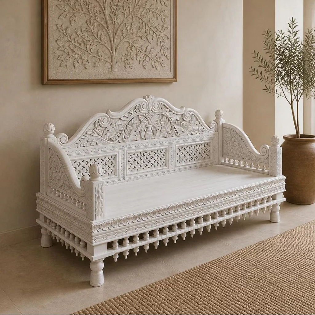 traditional carved sofa 0012