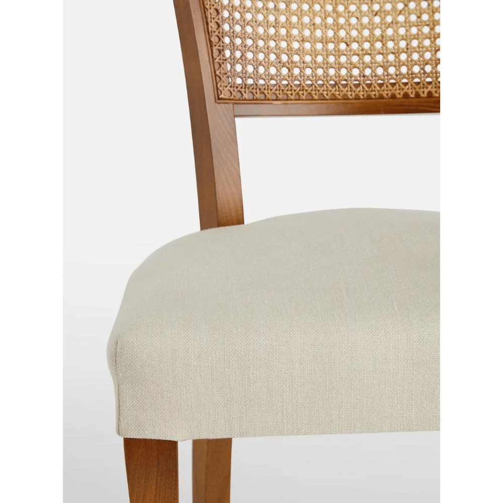 Elegant Rattan net teak chair