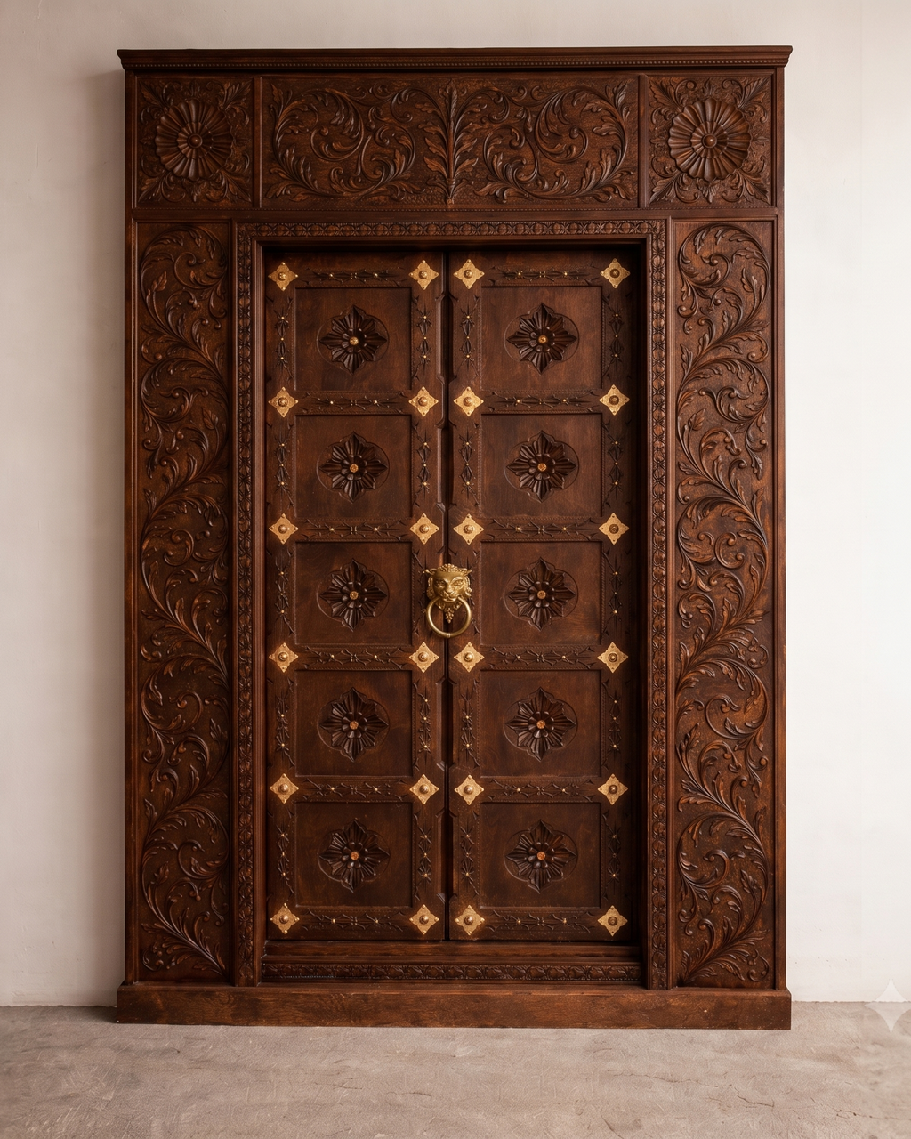 Teak door 013-The "Grand Entrance"