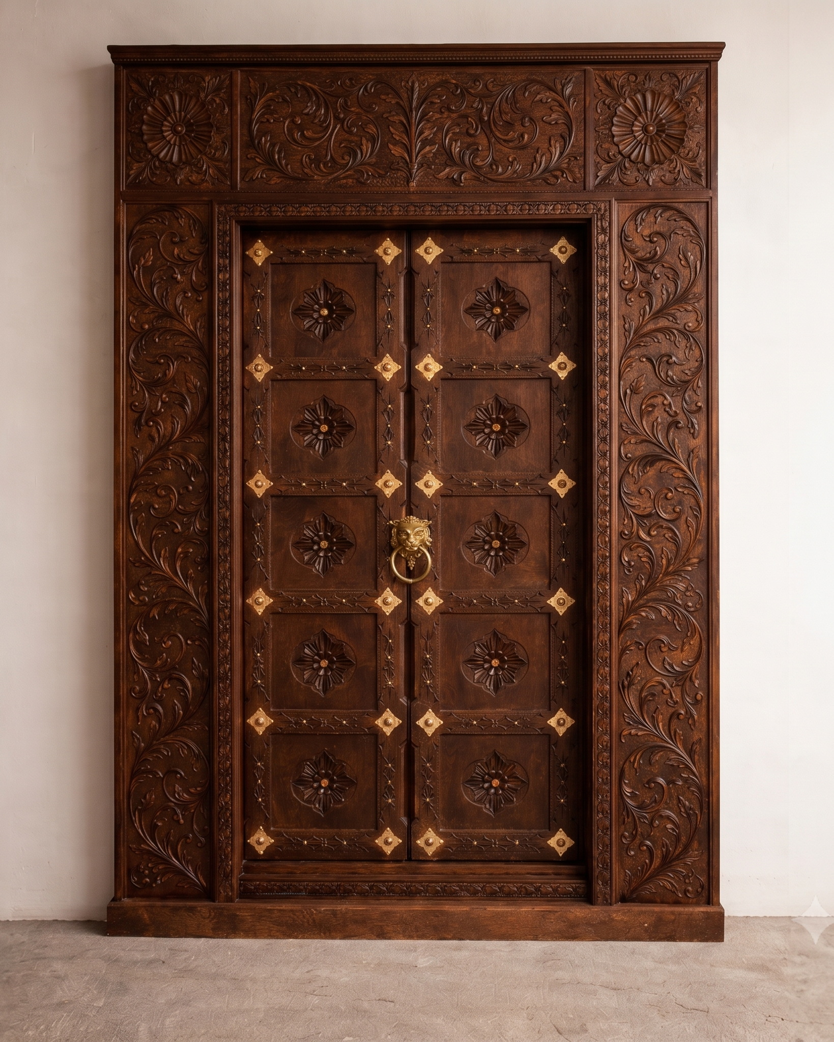 Teak door 013-The "Grand Entrance"