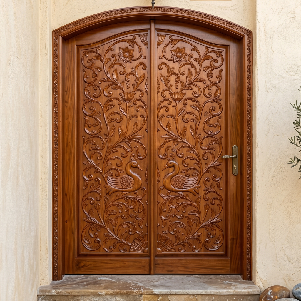 Teak Door 016