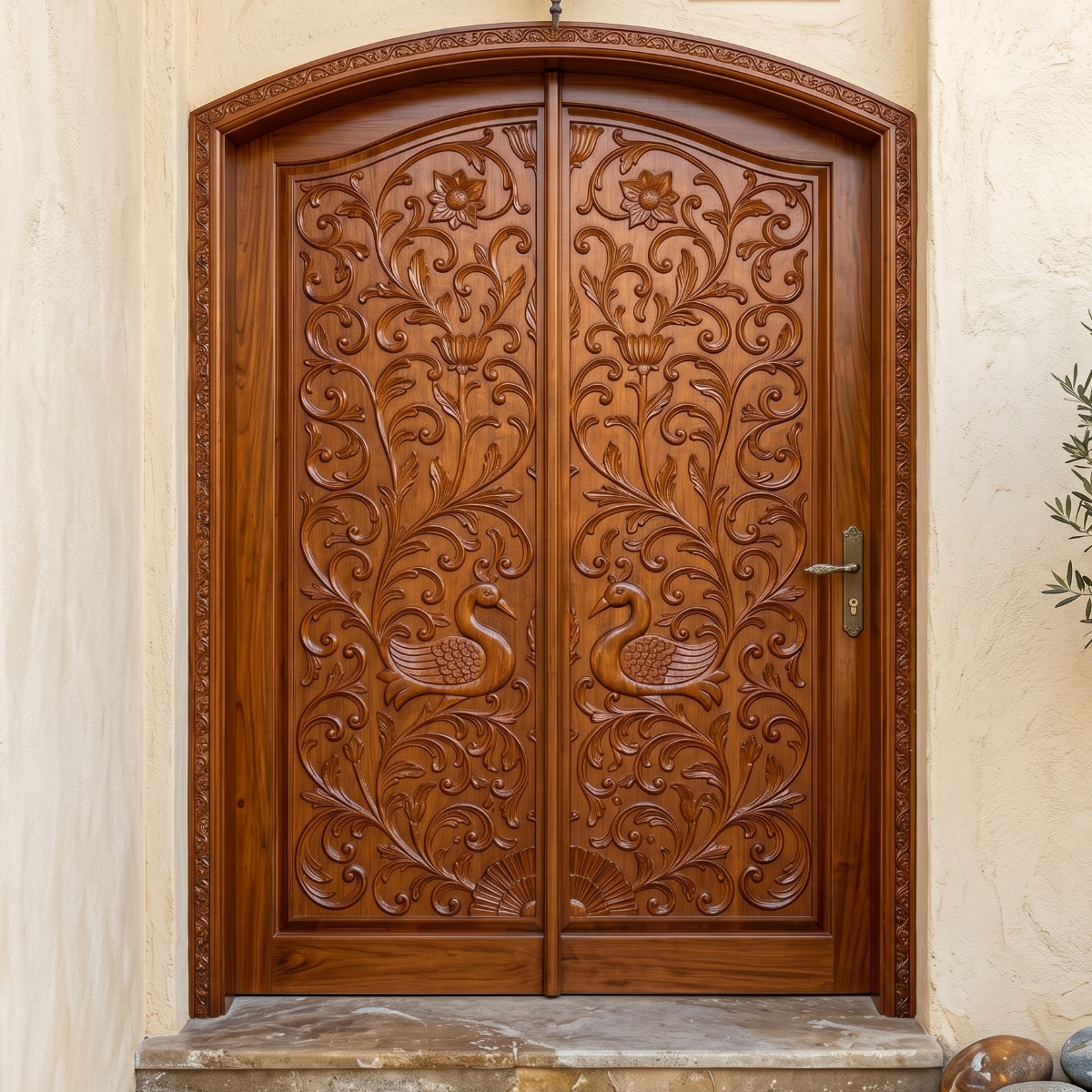 Teak Door 016