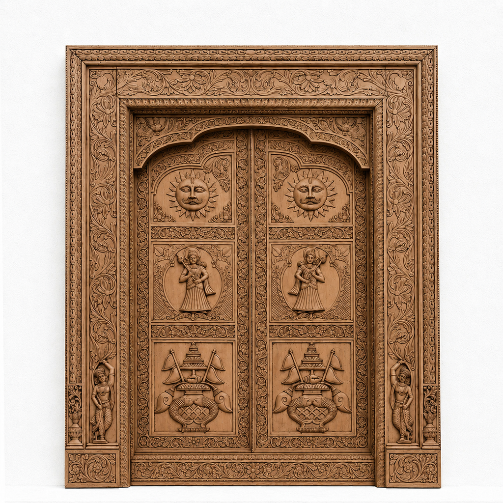 TRADITIONAL INDIAN DOOR