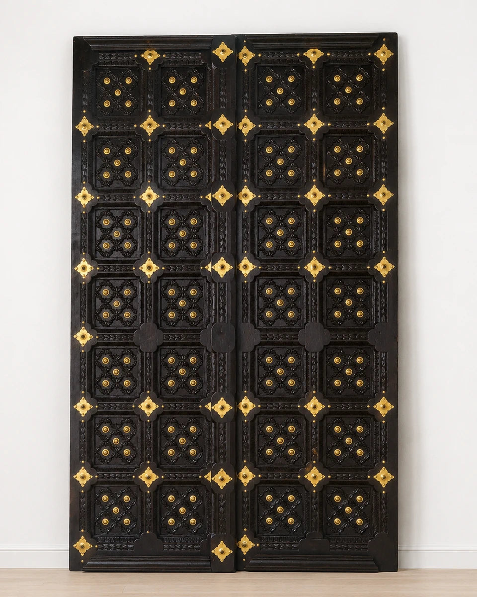 Teak door 011