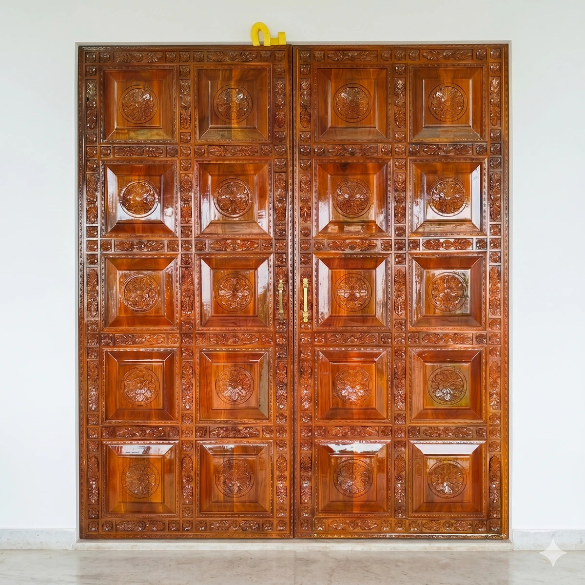 Teak door 051