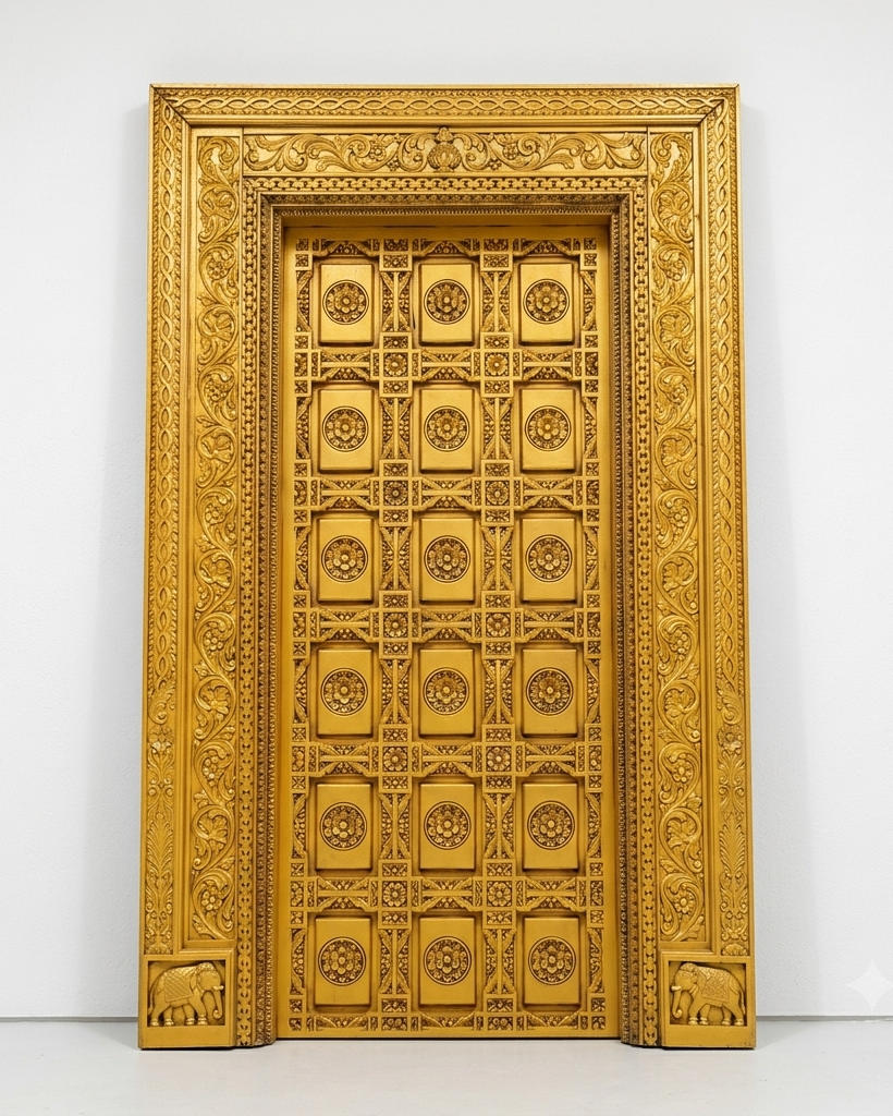 Teak door 031