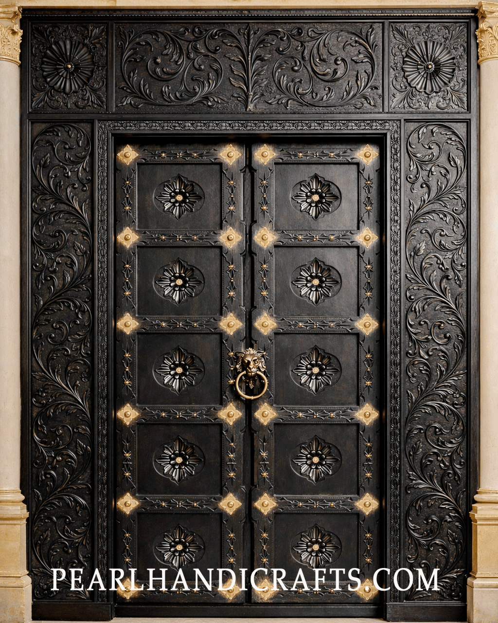 Teak door 013-The "Grand Entrance"