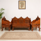 Traditional carved sofa 011