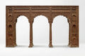 Hand-Carved Royal Mango Wood "Mehrab"