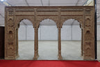 Hand-Carved Royal Mango Wood "Mehrab"