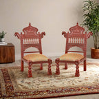 Pitha teak horse chair