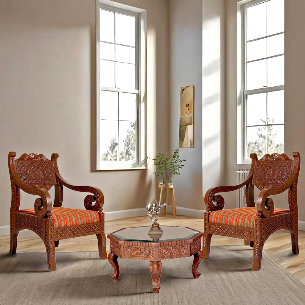 Shekhawati single chair
