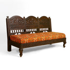 Round Mehrabi Teak Sofa