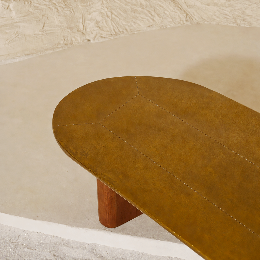 Contemporary Heritage Brass Table