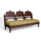 Perkota Back Rajwadi Teak Sofa